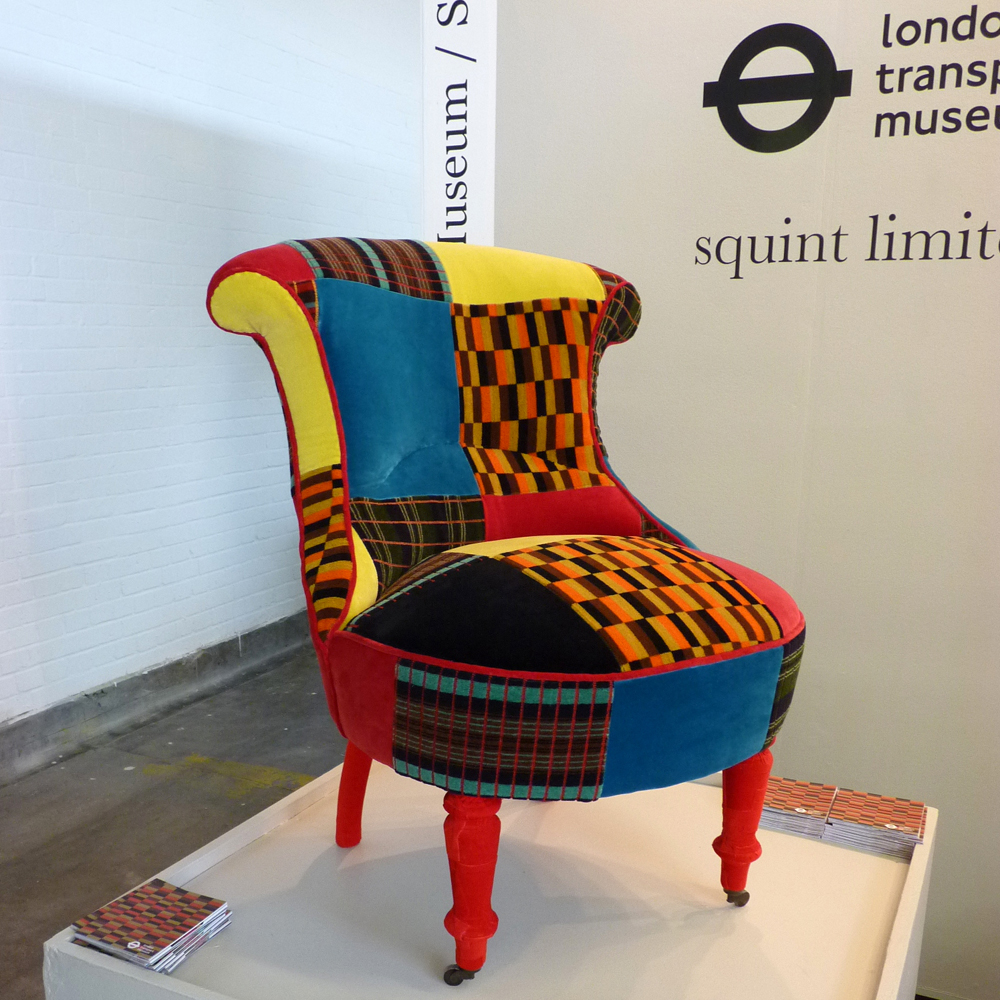 London Transport Museum x Squint chair