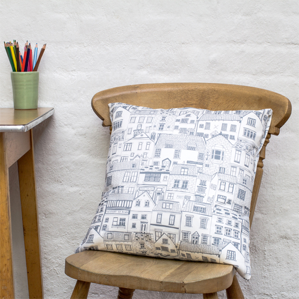 Jessica Hogarth Coastal Cottages cushion