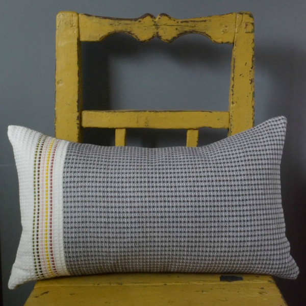 Burren waffle cushion