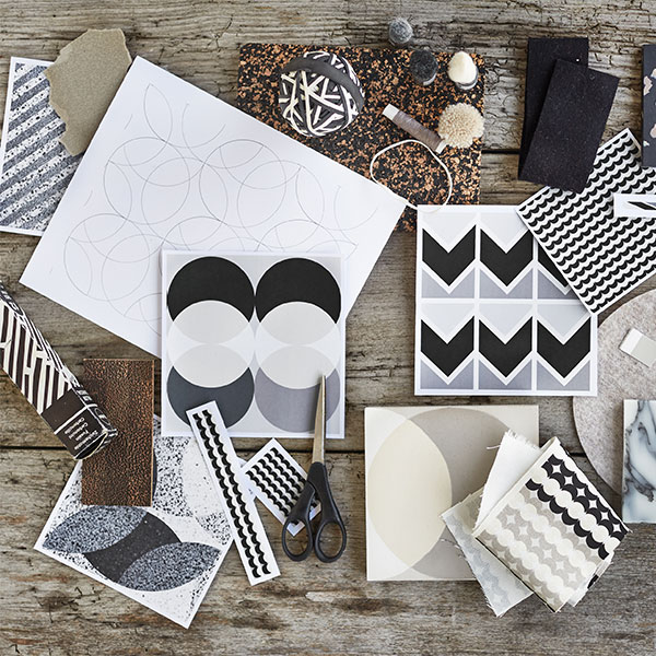 Lindsey Lang Black & White Mood Board